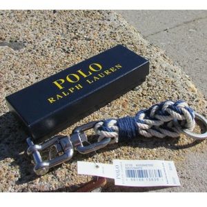 POLO RALPH LAUREN keychain gift box braided cotton